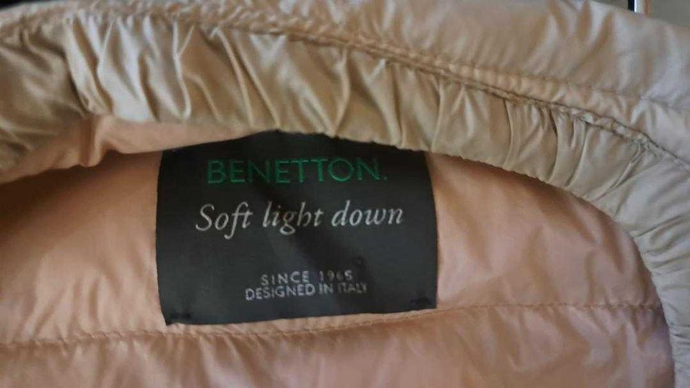Geaca usoare de puf, Benetton, 36 EU