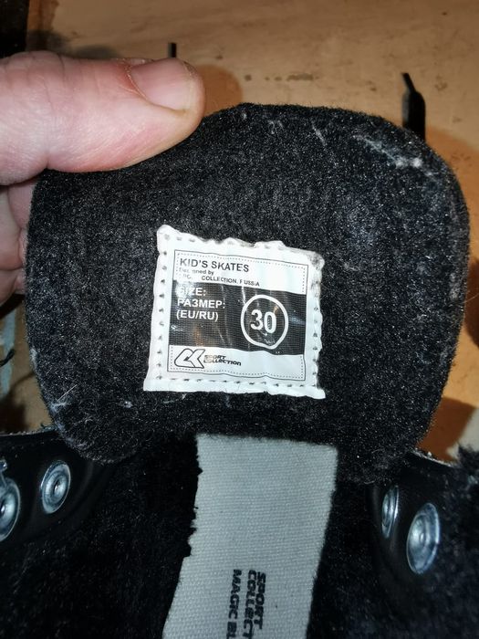 Детские коньки 30 размера