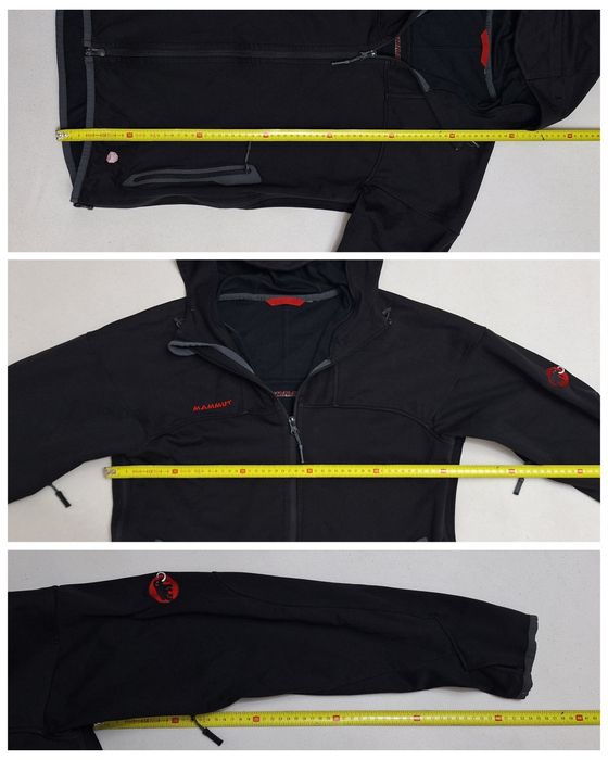 Geaca tehnică MAMMUT Softech, jacheta Windstopper Softshell mărimea M/L unisex
