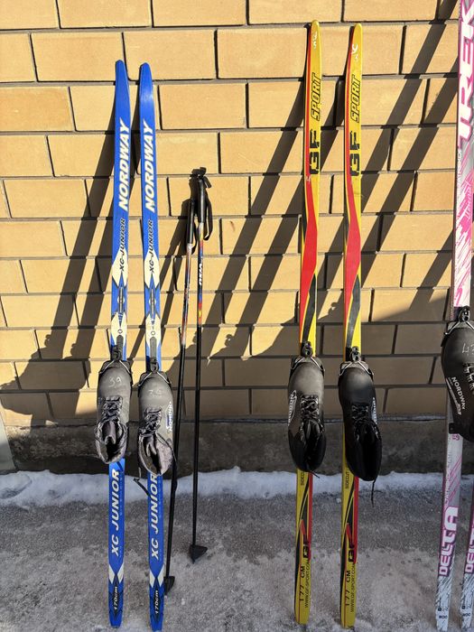 Лыжи разные продам