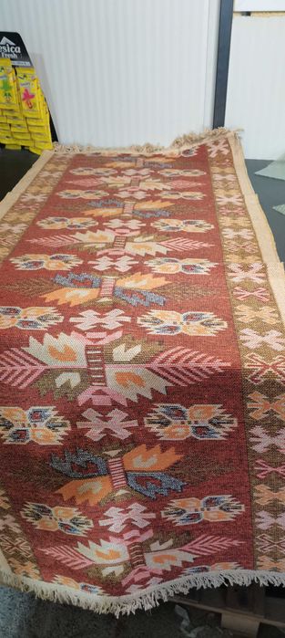 Covoare  iută cu pătrățele 80x200 cm NOI in trei culori disponibile.