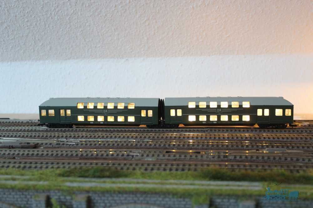 Vagon cu etaj marca Piko /Schicht  scara ho