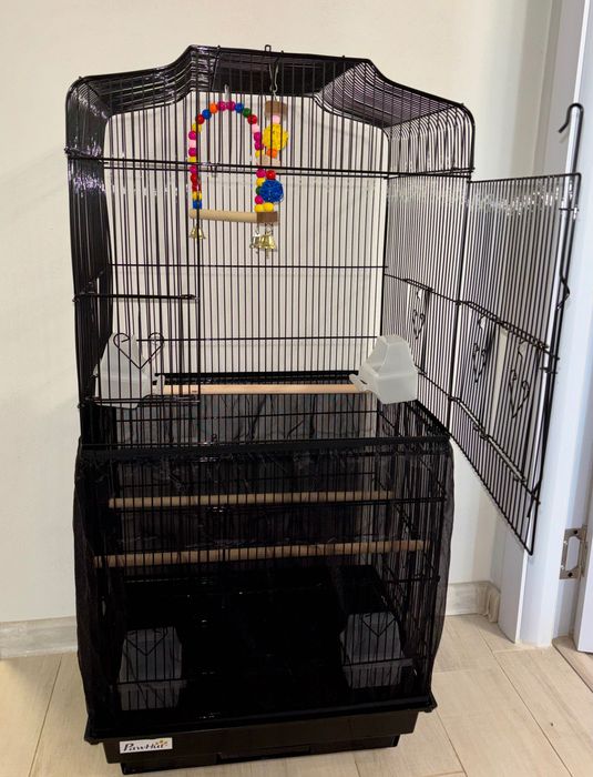 Colivie pentru Papagali, Metal, 46, 5x35, 5x92cm