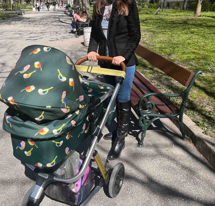 Детска количка Cosatto Giggle Trail 3в1 пълен комплект!!!