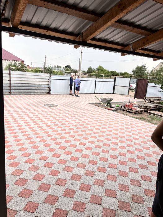 Укладка брусчатки