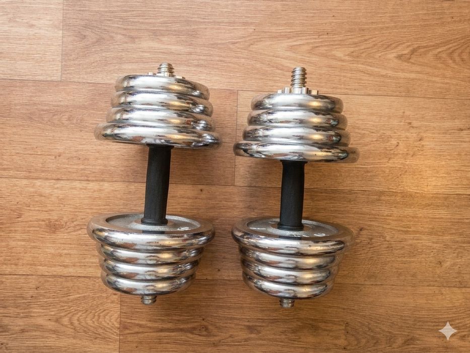 Гантели 38 кг. ( 19кг.+19кг.)