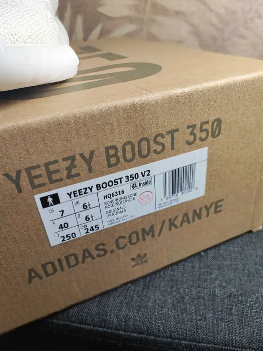 Adidas Yeezy Boost 350 Bone