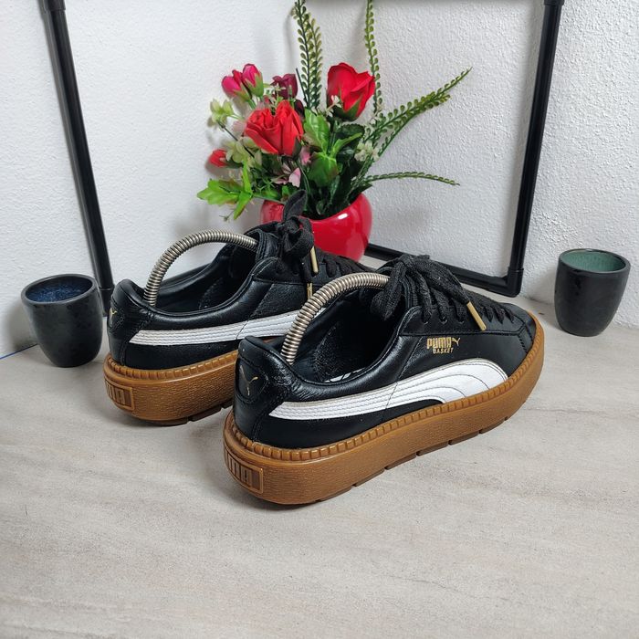 Teniși damă Puma Basket Platforma Trace