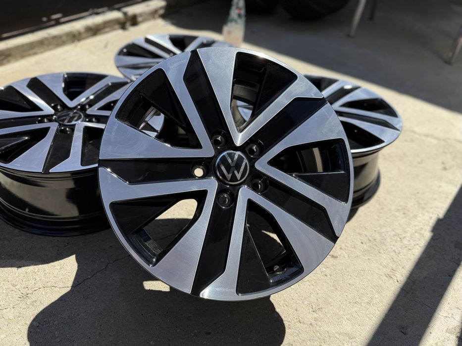 Jante aliaj 16 inch Originale VW Golf 7 8 Jetta Touran II Karlstad – 5x112 – Noi 0 KM