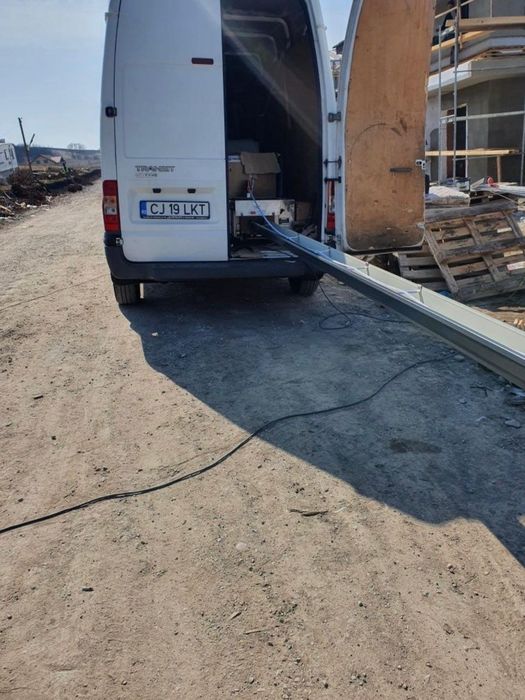 Jgheaburi dintr-o bucata din aluminiu fără imbinare colorate