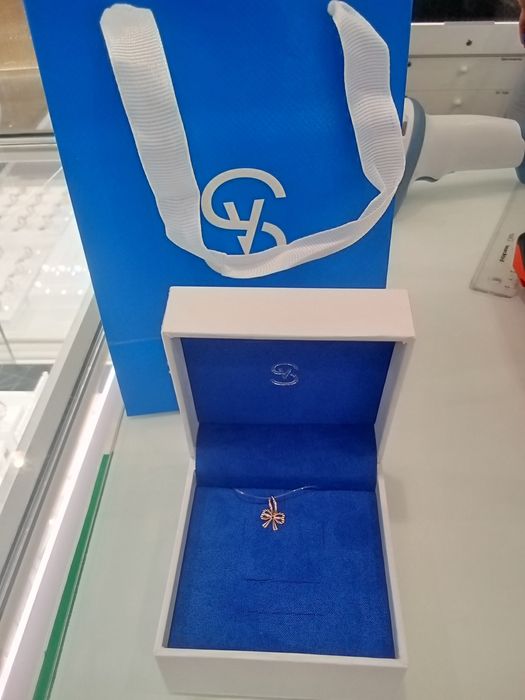 Кулон золотой,проба 585 , Sokolov