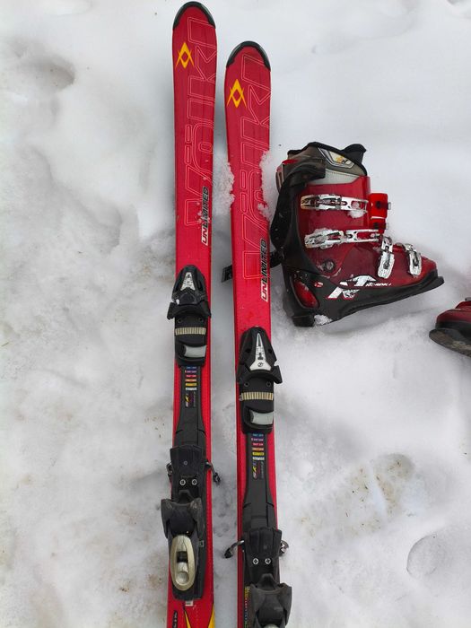 Clapari 29-29.5 NORDICA + SKIURI VOLKI 163 CM 1630mm pt inaltime 1.80M