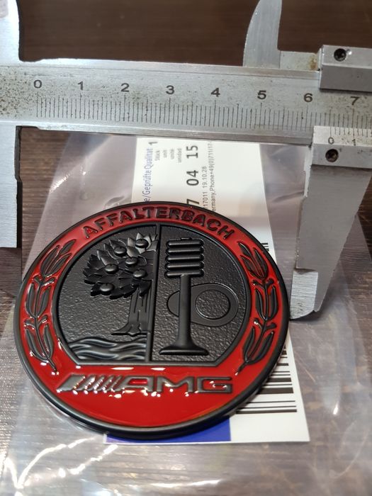 3D емблема за Мерцедес Mercedes AMG