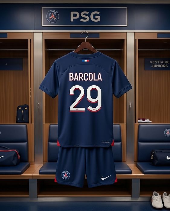 BARCOLA 29 детско юношески футболни екипи
