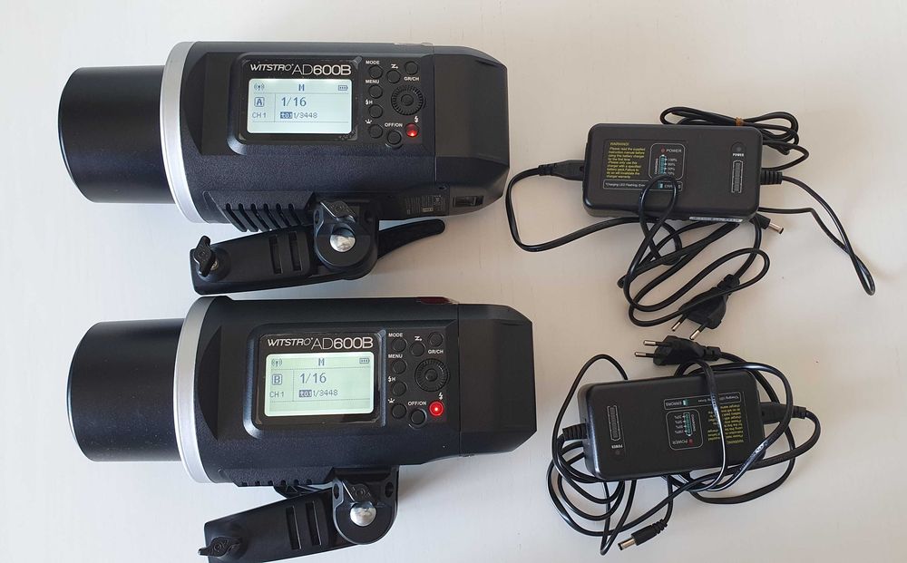 2 x Blitz GODOX AD600B TTL Wistro pentru montura Bowens - le amortizezi dintr-un singur proiect