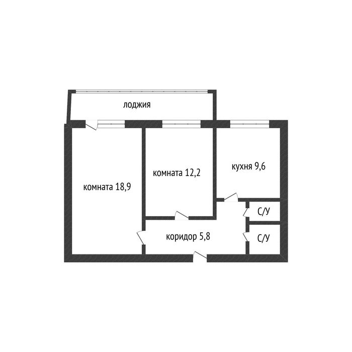 Продажа 2-комнатной квартиры на КСК