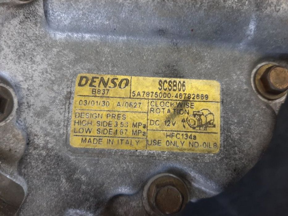 Compresor clima ac 1.2 b fiat palio fiat punto 188 seicento albea lancia y 5a7875000 46782669