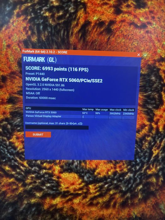 Placa video gigabyte oc x3 rtx 5060 8gb