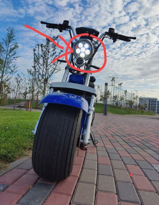 Far scuter electric semnalizări scuter Harley citycoco smartbalance