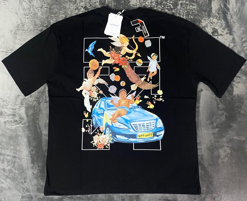 Vand tricou nou de barbati Off-White
