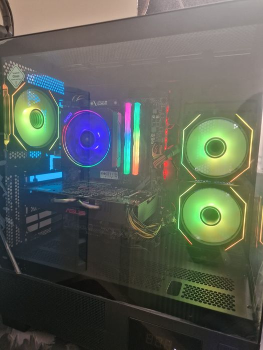 Gaming PC | Ryzen 7 3700X | GTX 1060 6GB | 16GB RAM | 2×256GB SSD + 1TB HDD | RGB Case