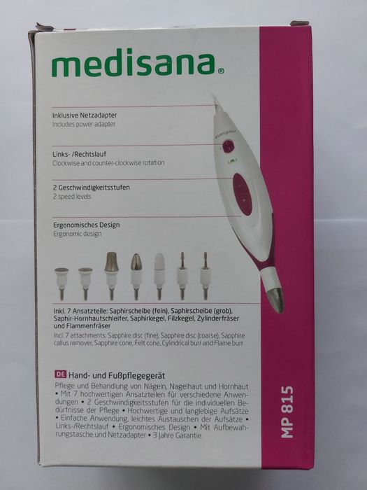 Уред за маникюр и педикюр Medisana MP815