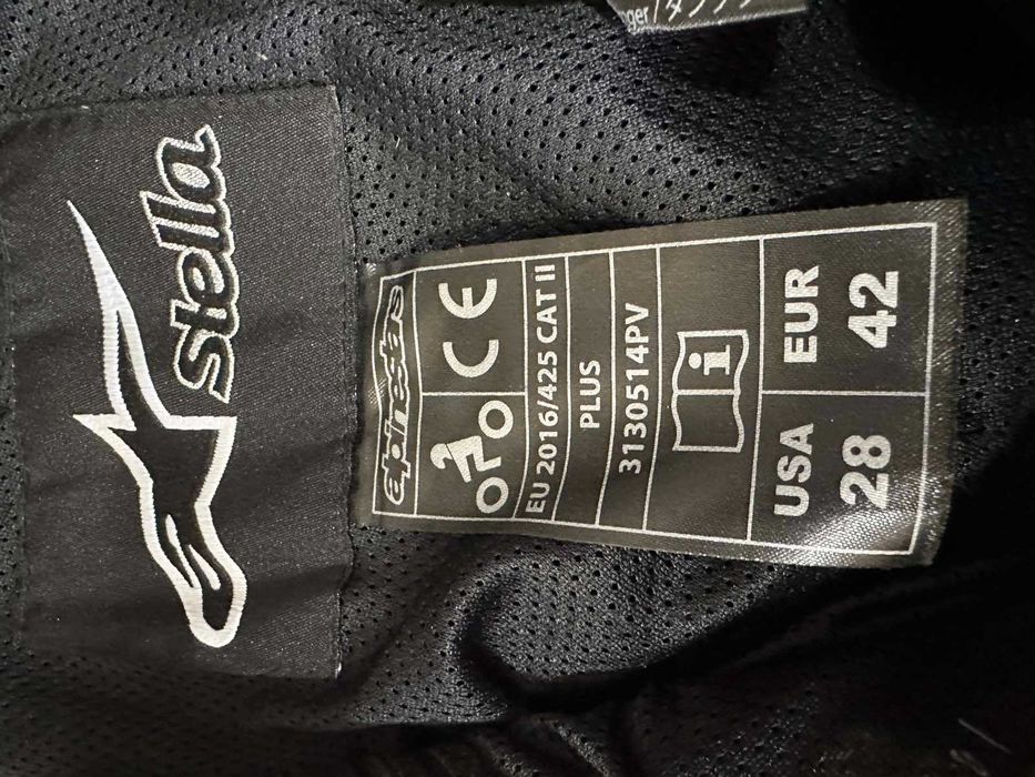 Дамски кожен мото панталон ALPINESTARS Stella – Размер 42