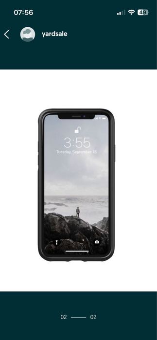 Husa din piele Nomad pt Iphone Xs