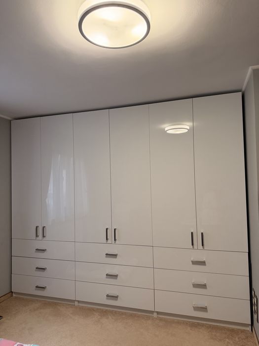 Dulap Alb lucios MDF