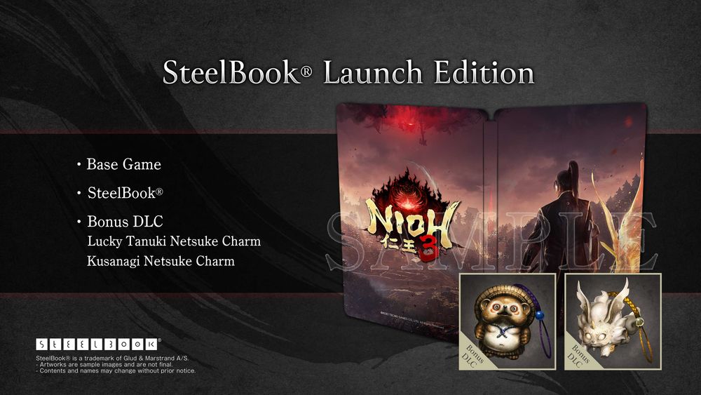 Nioh 3 - Steelbook Launch Edition PS5 - нова, запечатана