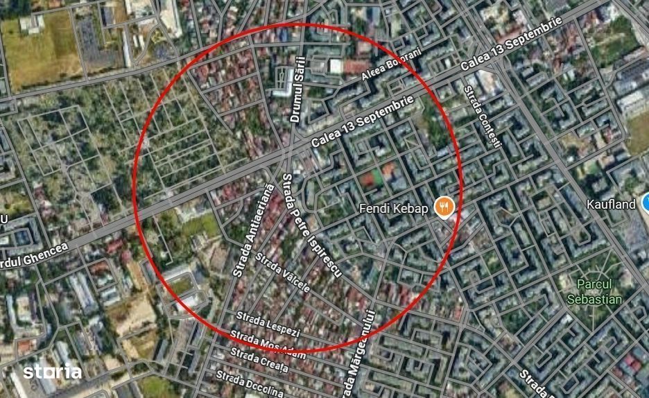 Teren 250 mp, deschidere 10m, Antiaeriana, casa demolabila