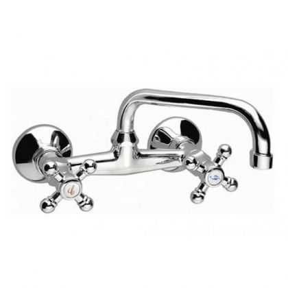 Смесител за душ/баня с две ръкохватки-Стандарт и Ретро