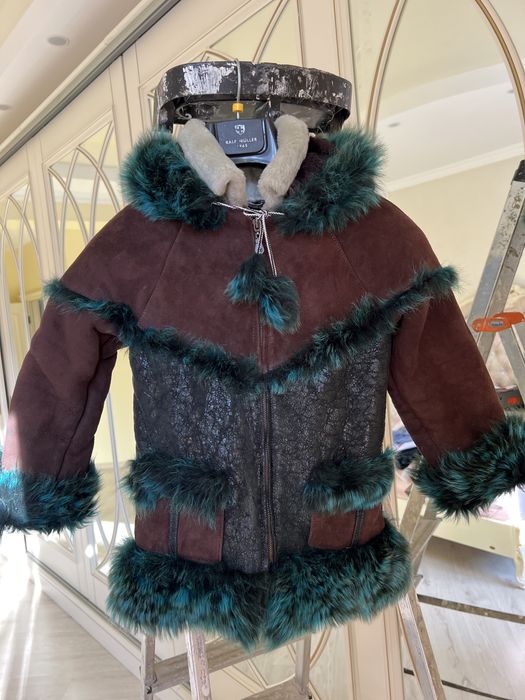 Дублёнка детская для девочки