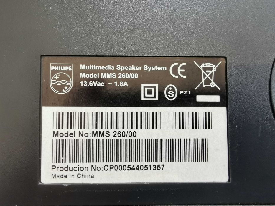 Sistem audio Philips 5.1 - boxe + subwoofer
