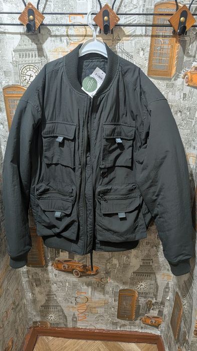 Куртка бомбер хаки