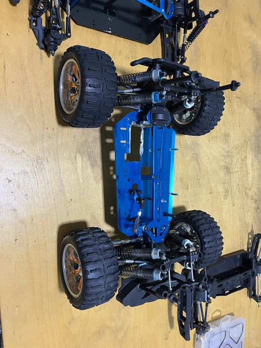 Rc 1/10 4x4 monster truck hsp brontosaurus shassi