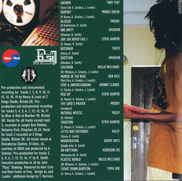 Album reggae original Henry & Louis Meet Blue&Red-Time Will Tell 2001