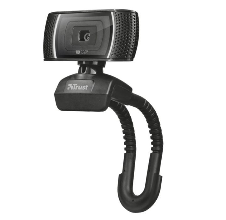 Уеб камера Trust Trino, HD, микрофон, USB, черна