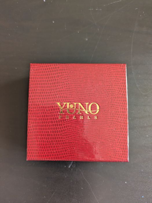 Гривна с естествени перли и оникс Yuno pearls