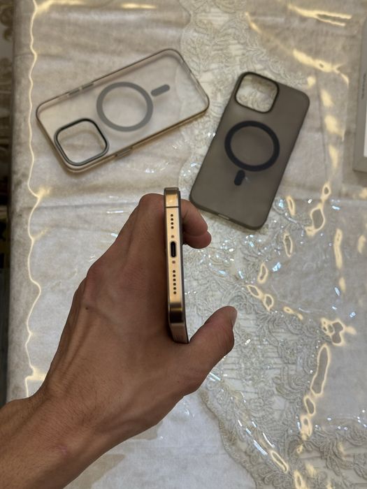 iPhone 16 Pro Max Desert Titanium Karobka dokument