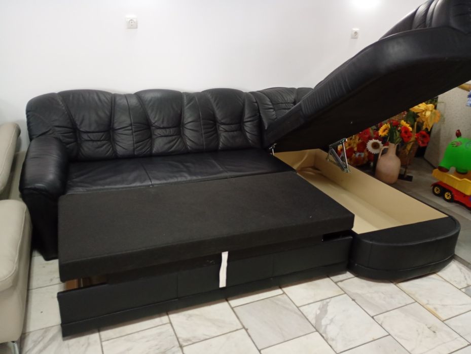 Colțar piele extensibil