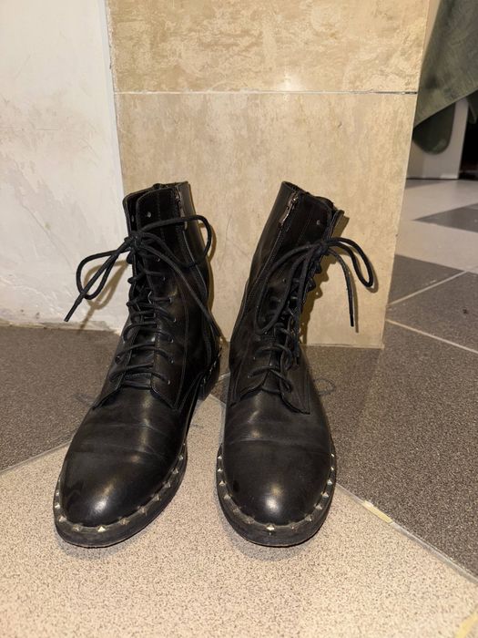 Черни боти Valentino