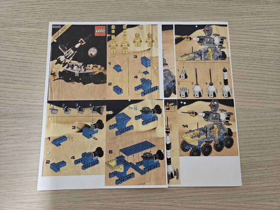 Lego Space 6950 Mobile Rocket transport + кутия