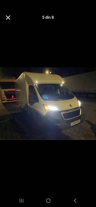 Peugeot Boxer 2016 Luton Van Duba Volan Dreapta