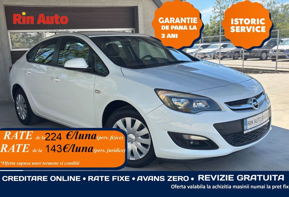 Opel Astra Impecabila ~ TVA 21% - Sedan Benzina 140 CP ~ Cutie manuala