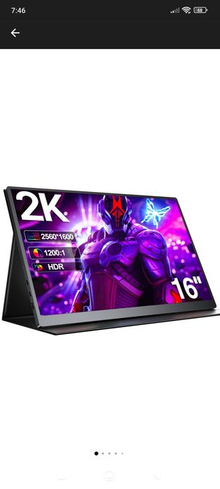 Monitor portabil arzopa 2k 144 hz , IPS , 16 inch