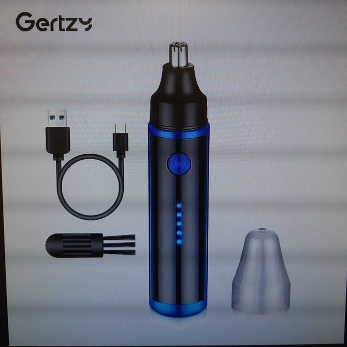 Тример мултифункционален за уши,нос,вежди,бакенбарди+преставки и четка