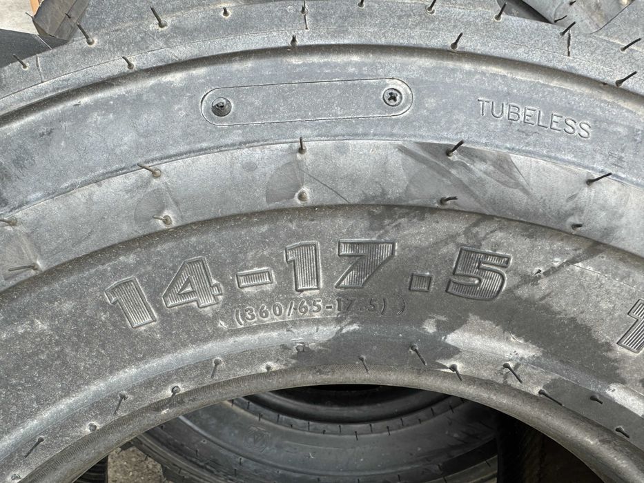 Marca MITAS 14-17.5 anvelope noi cu 14 pliuri pentru bobcat
