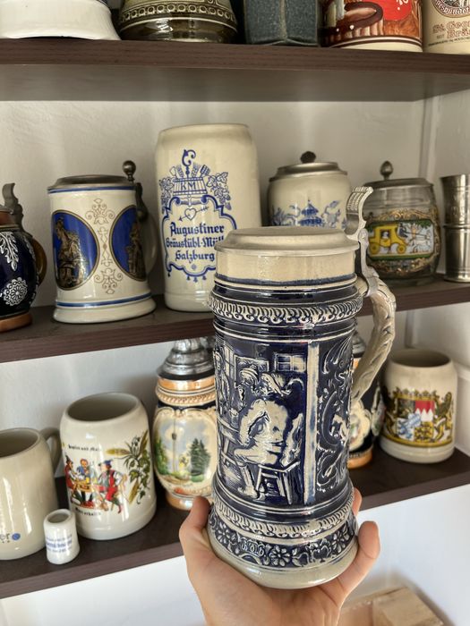 Colecție de halbe germane (25 de bucăți)