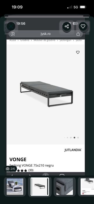Set 2 Sezlong noi Vonge